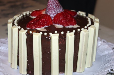 Tarta Kit kat